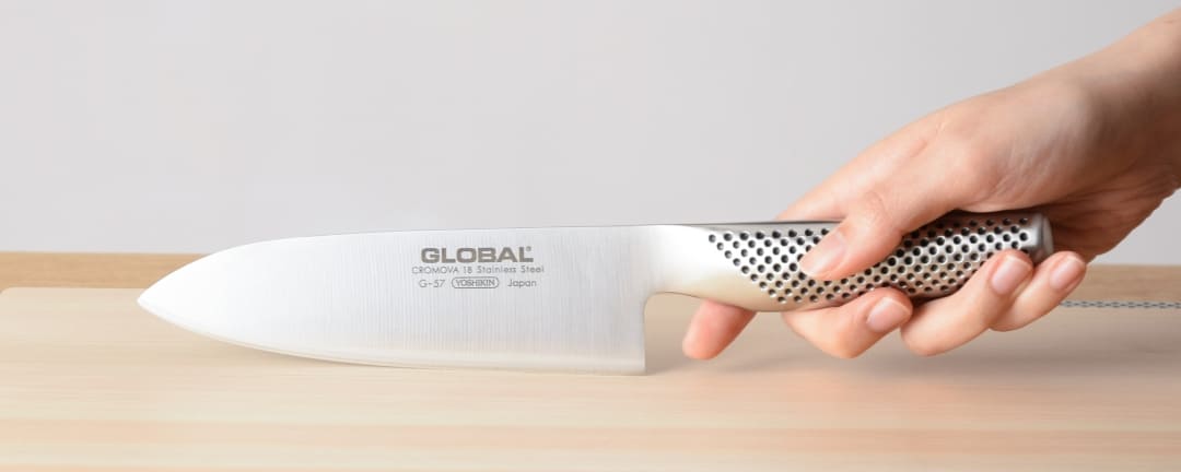 GLOBAL 三徳包丁 研ぎ済 凄い 万能包丁 G-46 グローバル