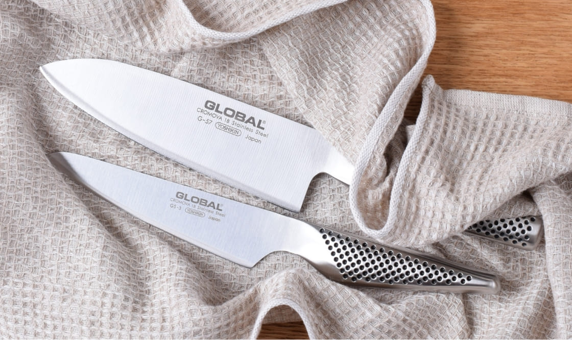 日本製の美しいオールステンレス包丁「GLOBAL」と「GLOBAL-IST」の違い