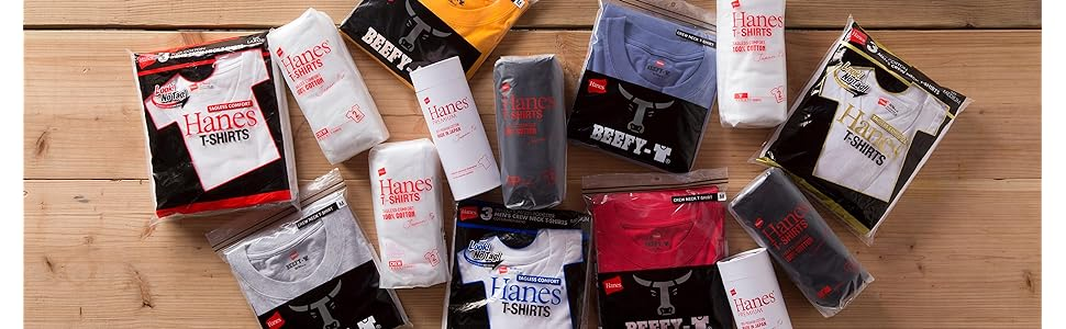 ヘインズのパックTシャツ