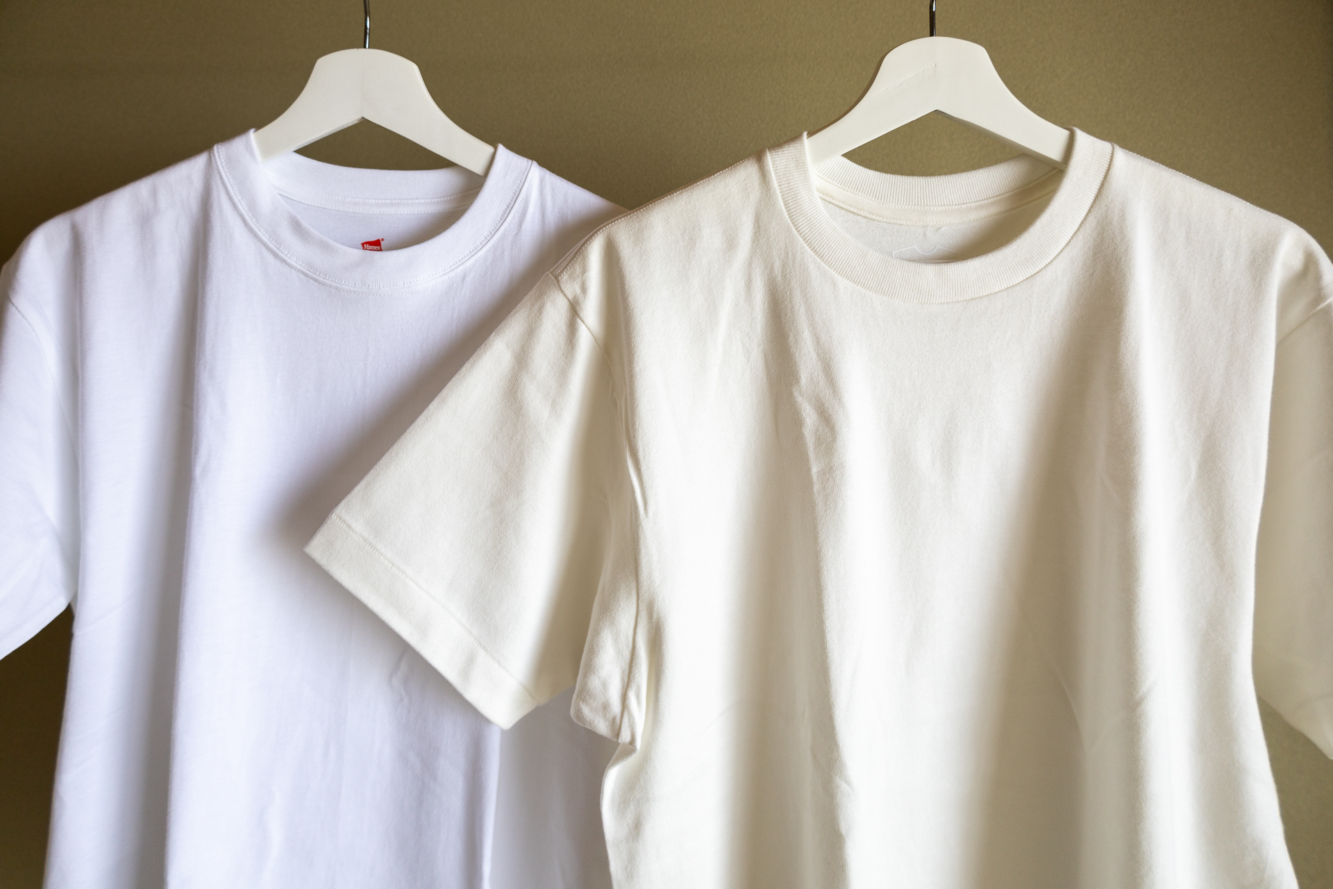 ヘインズの人気パックT「BEEFY-T」と「Hanes T-SHIRTS SHIRO」を