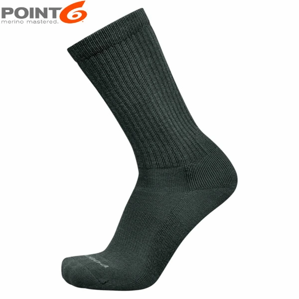 POINT6の紺色の靴下