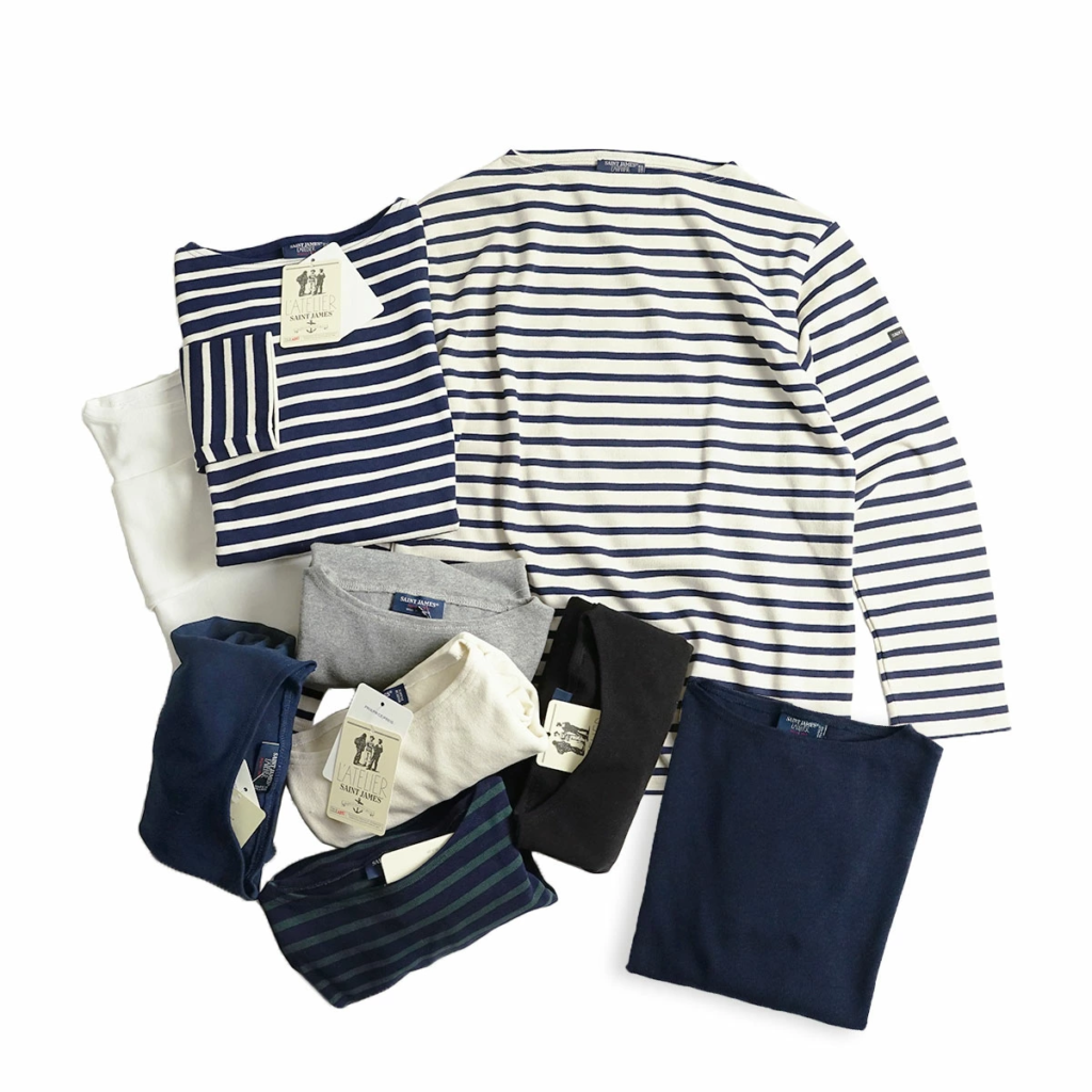 SAINT JAMES のいろいろなバスクシャツ