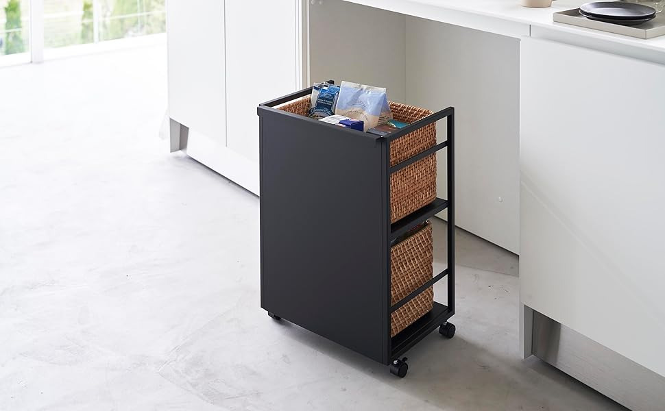 スペースエイジ ツールワゴン 多機能ワゴン 什器 収納 ミッドセンチュリー 収納 ワゴン 3段5トレイ Wagon 収納ラック キャスター付き