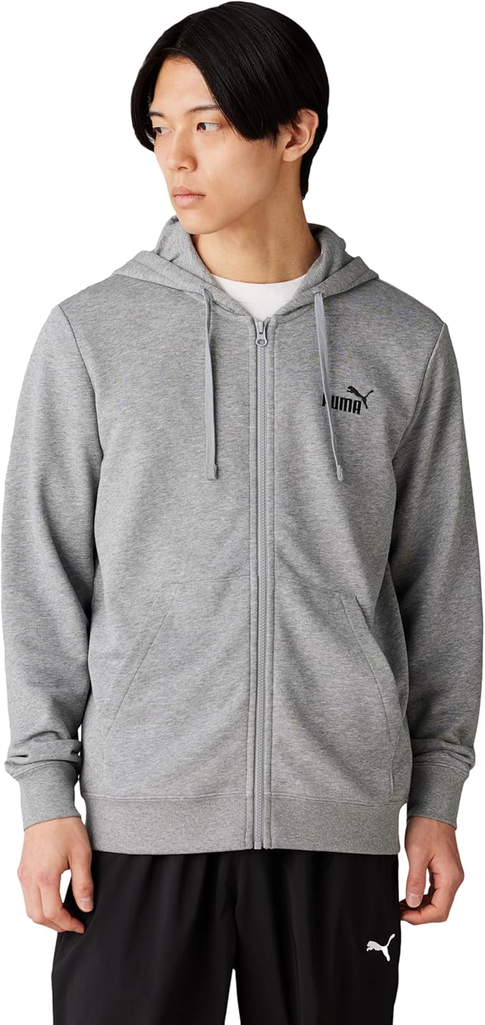 PUMA ESS NO.1 ロゴ フーデッド ジャケット