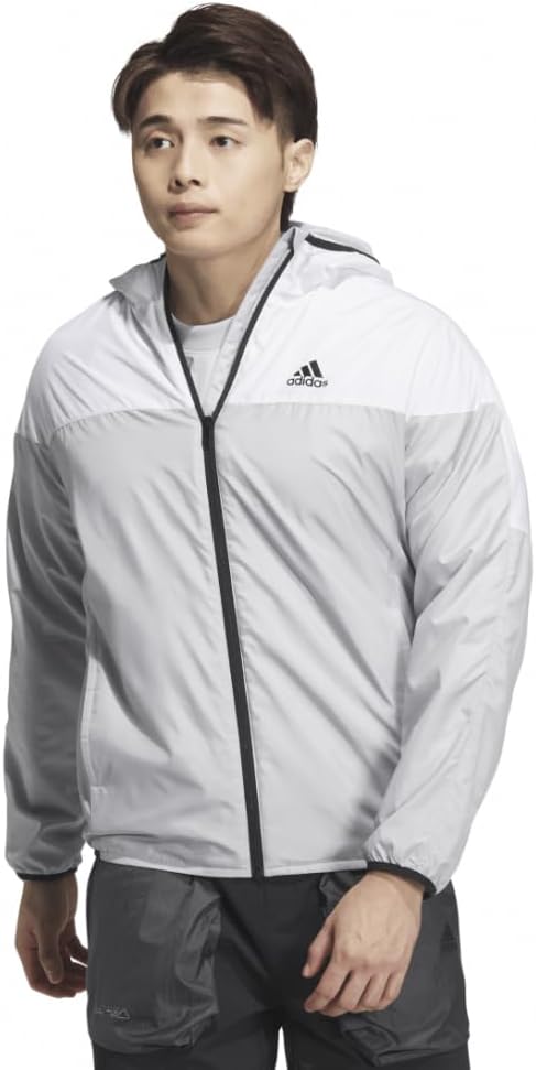 マストハブ スモールロゴ レギュラーフィット WIND. RDY フード付きウインドブレーカージャケット