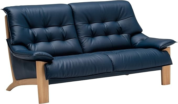 ブルーのソファ