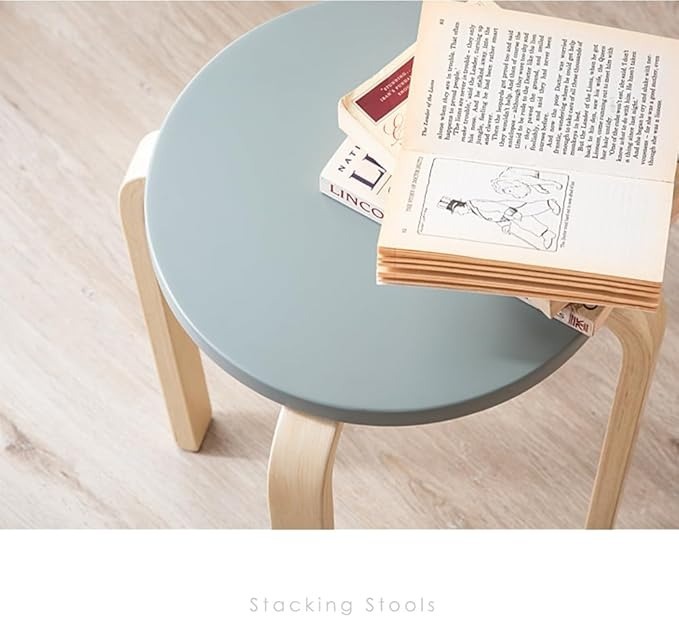 グレー天板のスツール