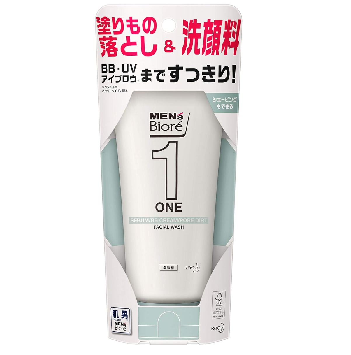メンズビオレ ONE BB＆UV クレンジングジェル洗顔料