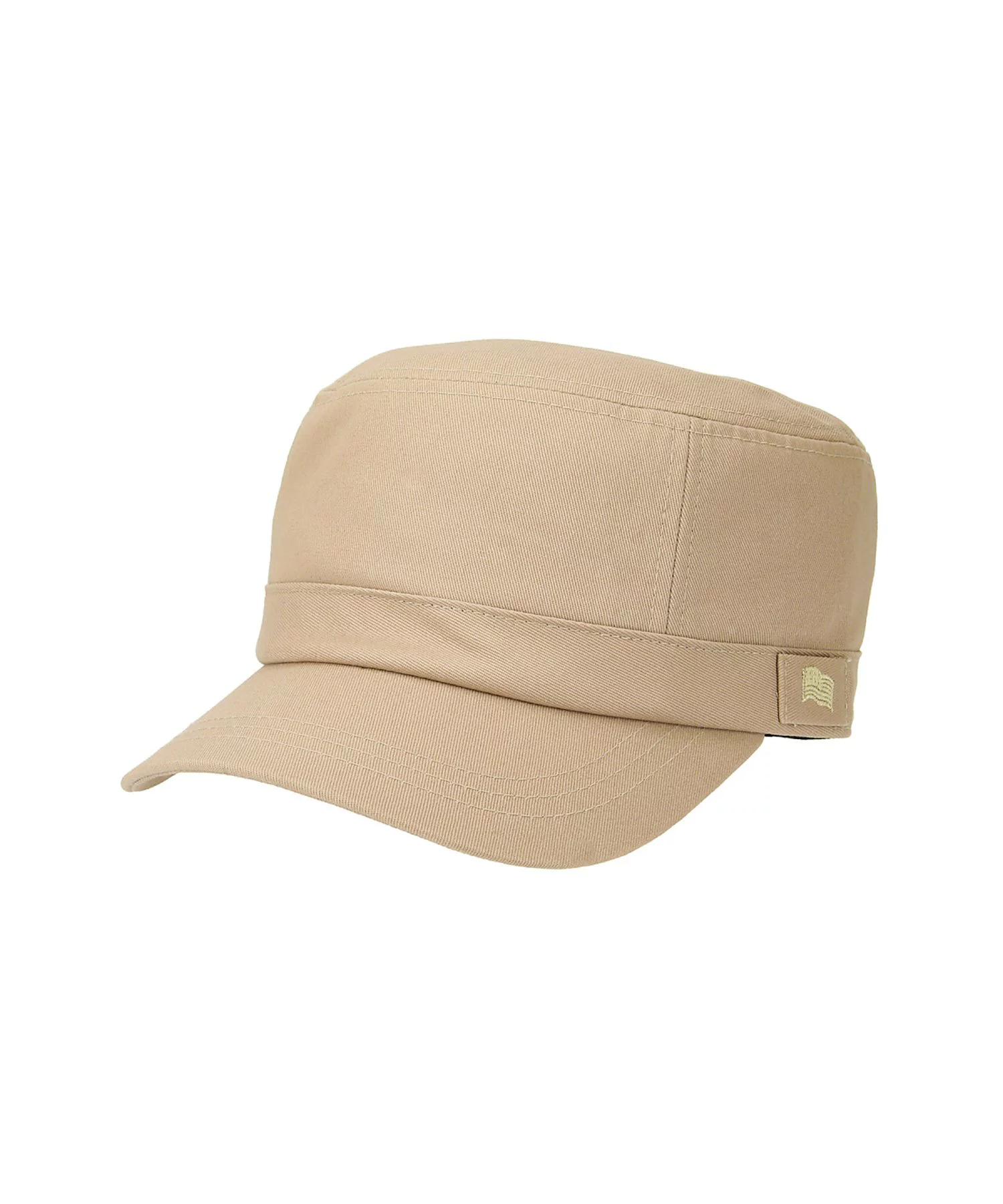 ［ABAHOUSE］<BASIQUENTI>ワンポイント刺繍 ユニセックス ワーク キャップ