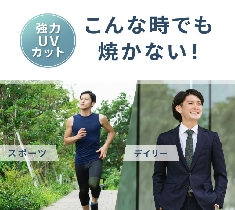 NULL メンズ ウォータープルーフ 日焼け止め